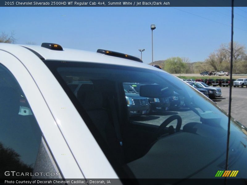 Summit White / Jet Black/Dark Ash 2015 Chevrolet Silverado 2500HD WT Regular Cab 4x4