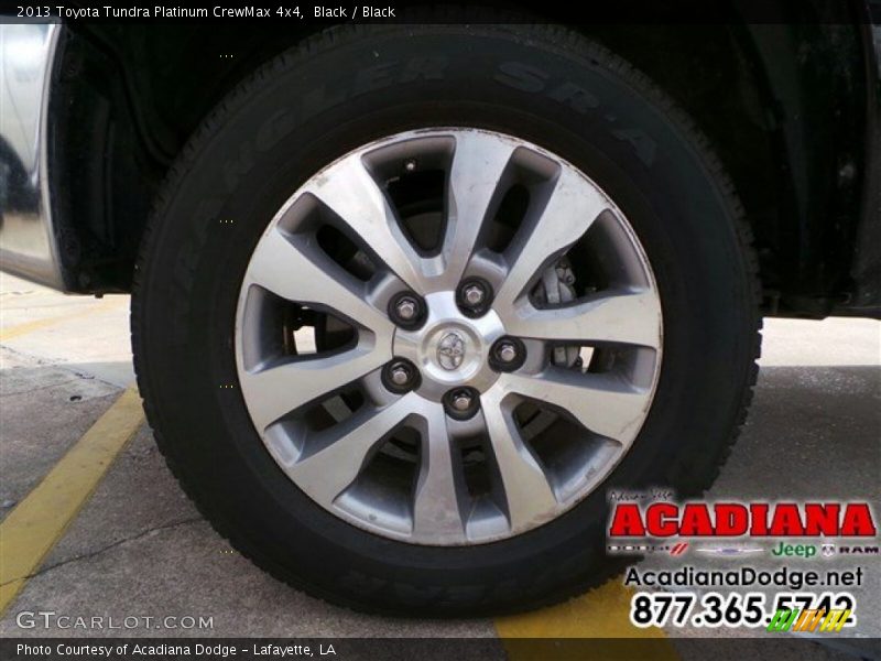 Black / Black 2013 Toyota Tundra Platinum CrewMax 4x4