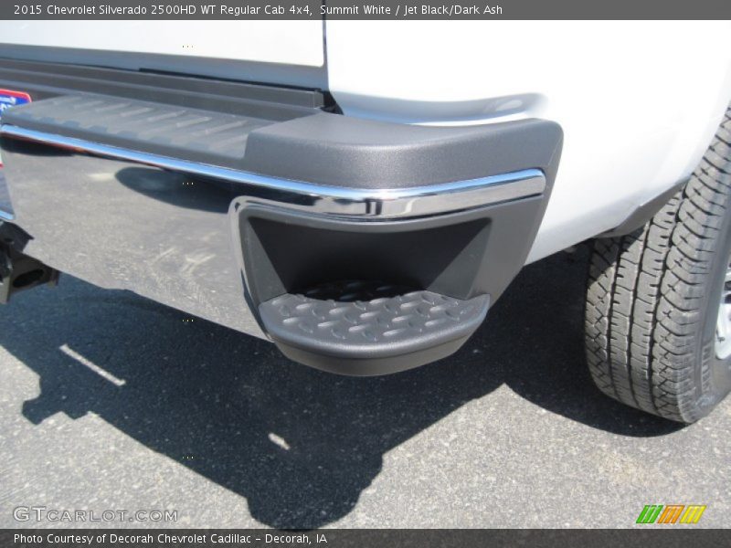 Summit White / Jet Black/Dark Ash 2015 Chevrolet Silverado 2500HD WT Regular Cab 4x4