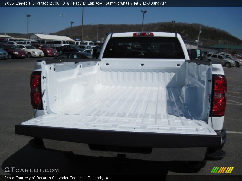 Summit White / Jet Black/Dark Ash 2015 Chevrolet Silverado 2500HD WT Regular Cab 4x4