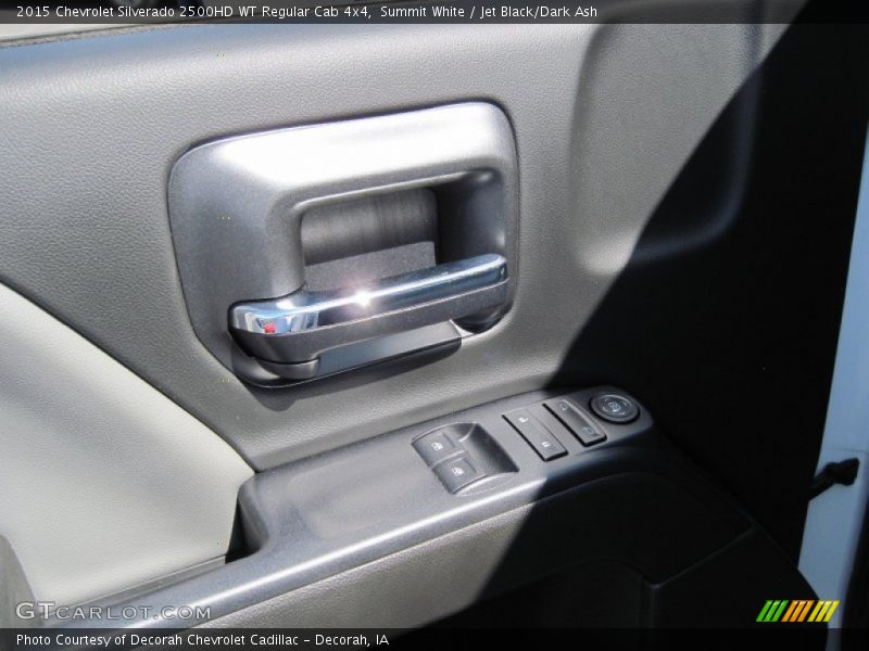 Summit White / Jet Black/Dark Ash 2015 Chevrolet Silverado 2500HD WT Regular Cab 4x4