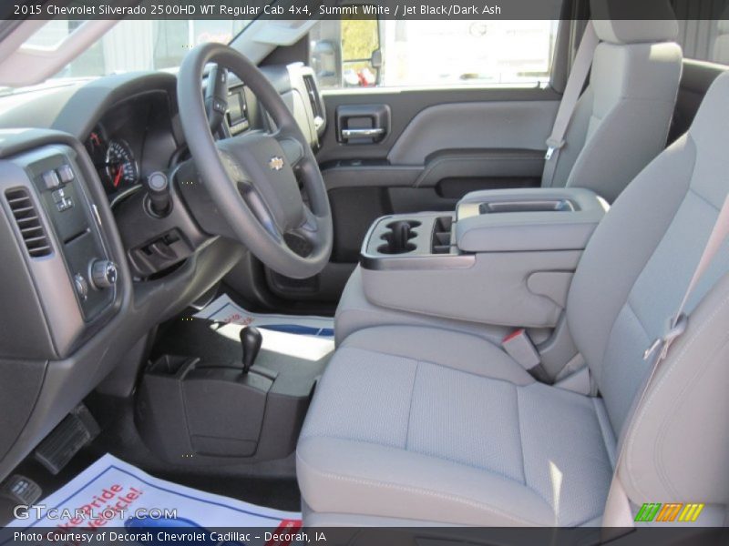 Summit White / Jet Black/Dark Ash 2015 Chevrolet Silverado 2500HD WT Regular Cab 4x4