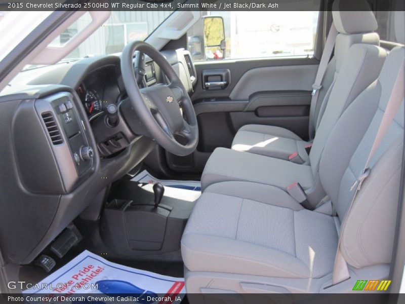 Summit White / Jet Black/Dark Ash 2015 Chevrolet Silverado 2500HD WT Regular Cab 4x4