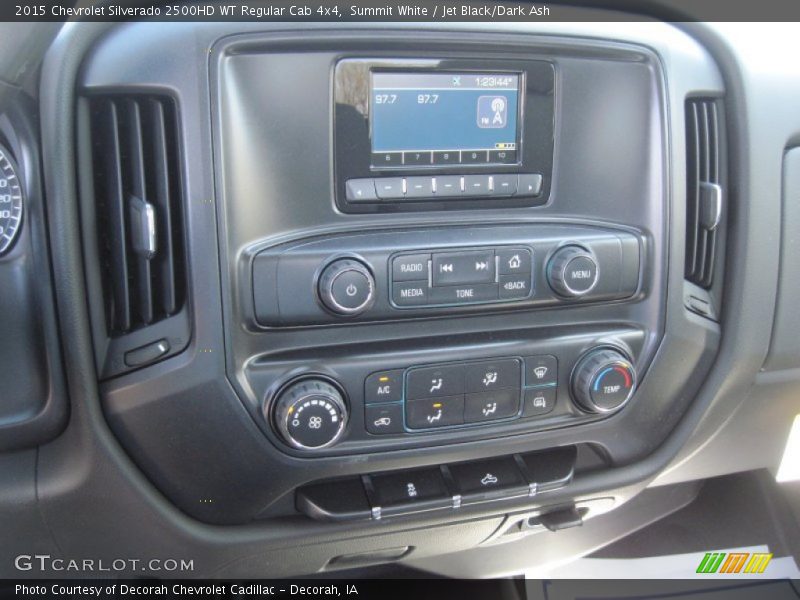 Summit White / Jet Black/Dark Ash 2015 Chevrolet Silverado 2500HD WT Regular Cab 4x4