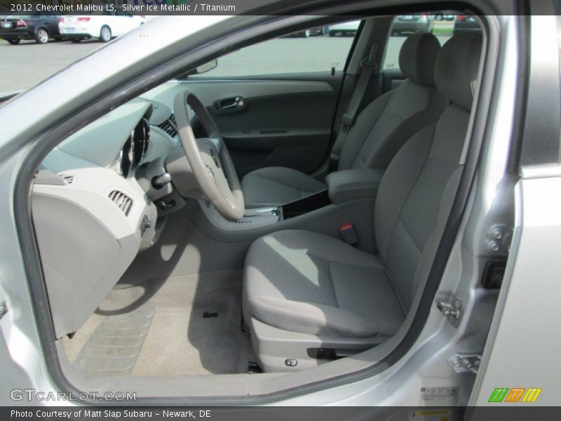 Silver Ice Metallic / Titanium 2012 Chevrolet Malibu LS