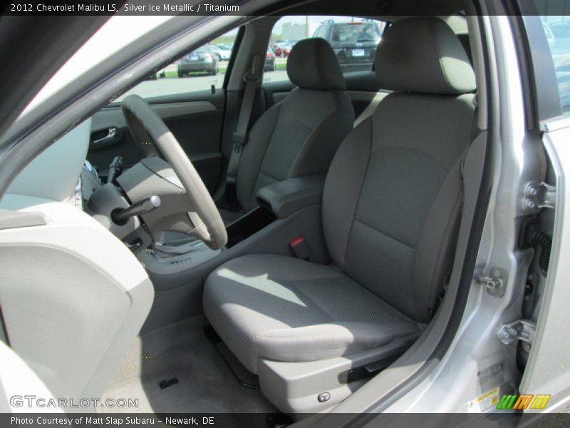 Silver Ice Metallic / Titanium 2012 Chevrolet Malibu LS