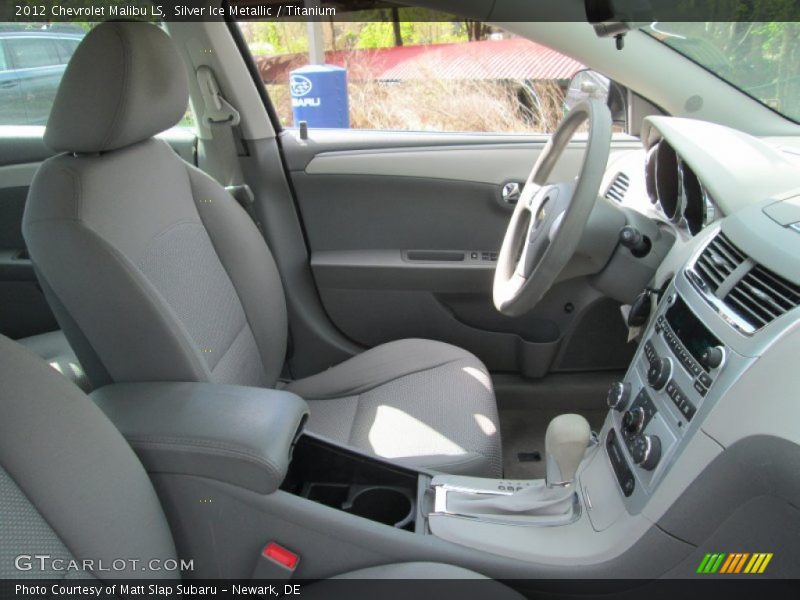 Silver Ice Metallic / Titanium 2012 Chevrolet Malibu LS