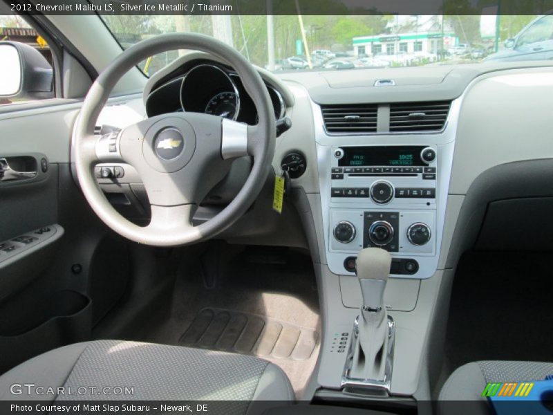 Silver Ice Metallic / Titanium 2012 Chevrolet Malibu LS
