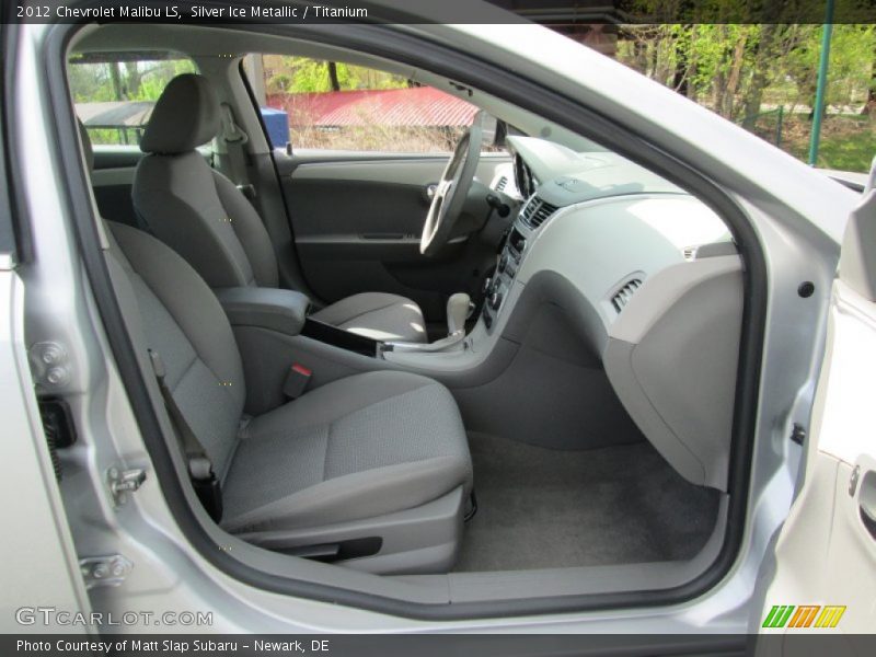 Silver Ice Metallic / Titanium 2012 Chevrolet Malibu LS