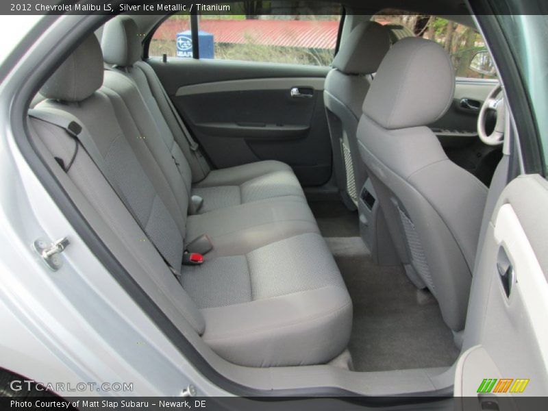 Silver Ice Metallic / Titanium 2012 Chevrolet Malibu LS
