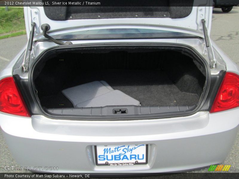 Silver Ice Metallic / Titanium 2012 Chevrolet Malibu LS