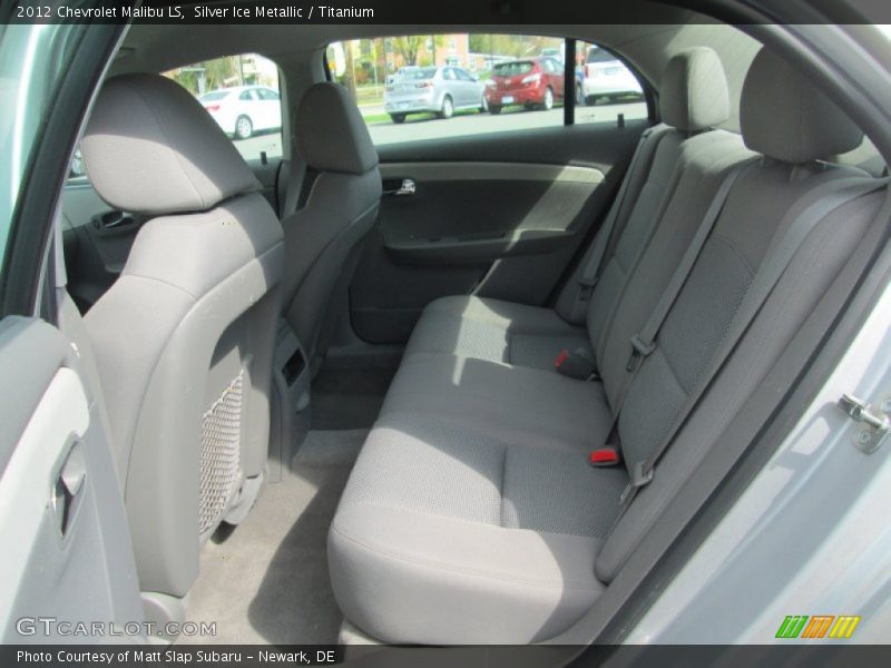 Silver Ice Metallic / Titanium 2012 Chevrolet Malibu LS