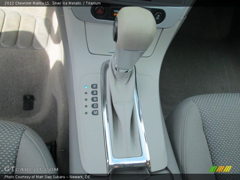 Silver Ice Metallic / Titanium 2012 Chevrolet Malibu LS