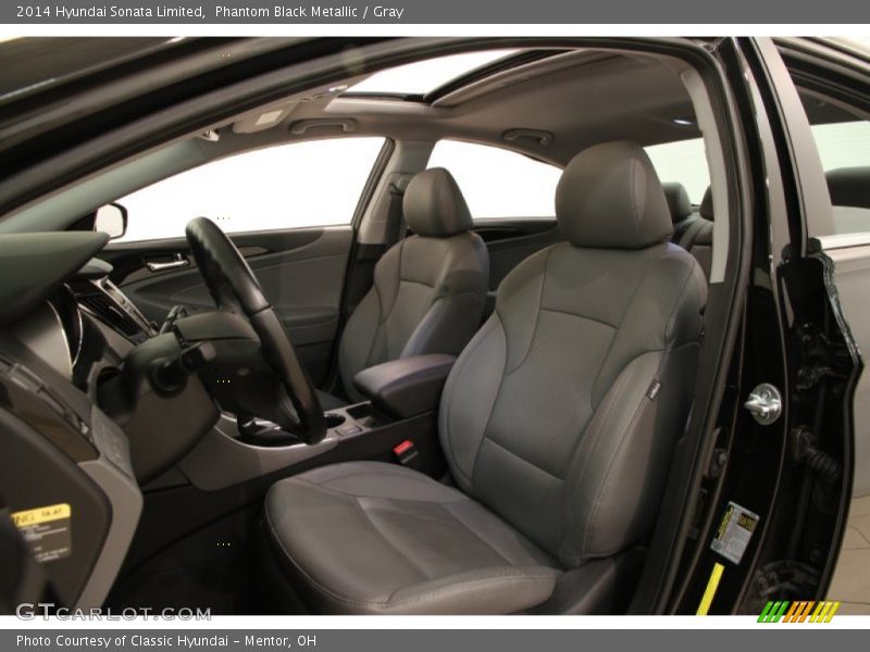 Front Seat of 2014 Sonata Limited