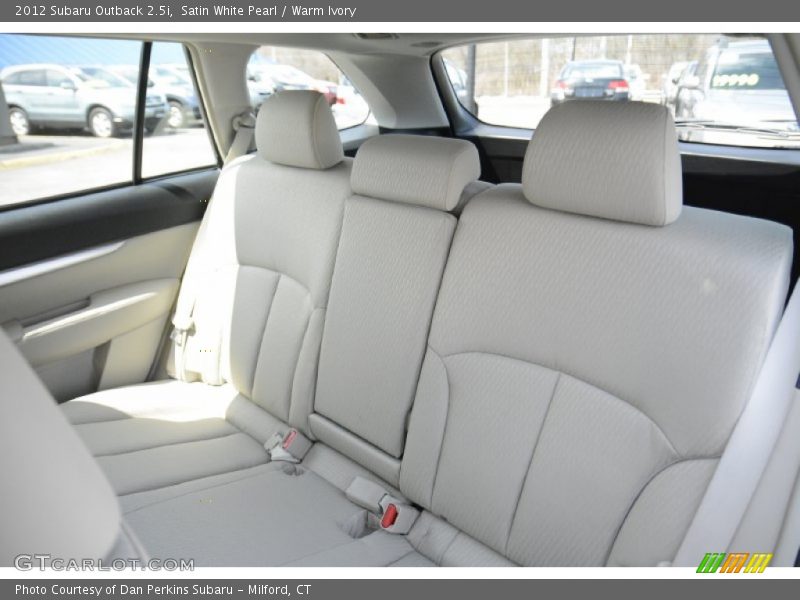 Satin White Pearl / Warm Ivory 2012 Subaru Outback 2.5i