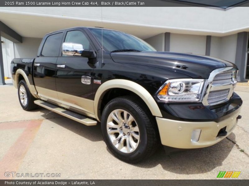 Front 3/4 View of 2015 1500 Laramie Long Horn Crew Cab 4x4