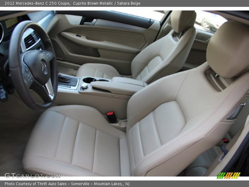 Cuprite Brown Metallic / Sahara Beige 2012 Mercedes-Benz C 250 Coupe