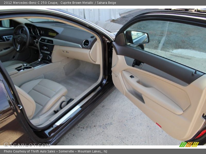 Cuprite Brown Metallic / Sahara Beige 2012 Mercedes-Benz C 250 Coupe