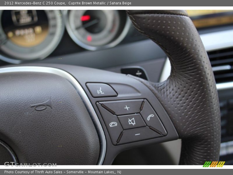 Cuprite Brown Metallic / Sahara Beige 2012 Mercedes-Benz C 250 Coupe