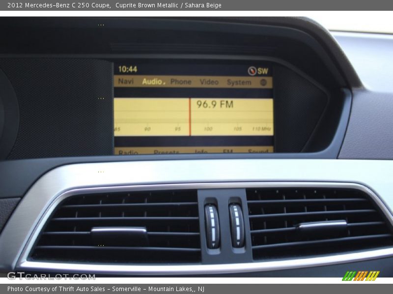 Cuprite Brown Metallic / Sahara Beige 2012 Mercedes-Benz C 250 Coupe