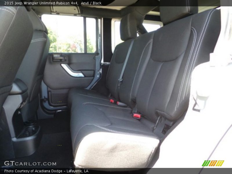 Anvil / Black 2015 Jeep Wrangler Unlimited Rubicon 4x4