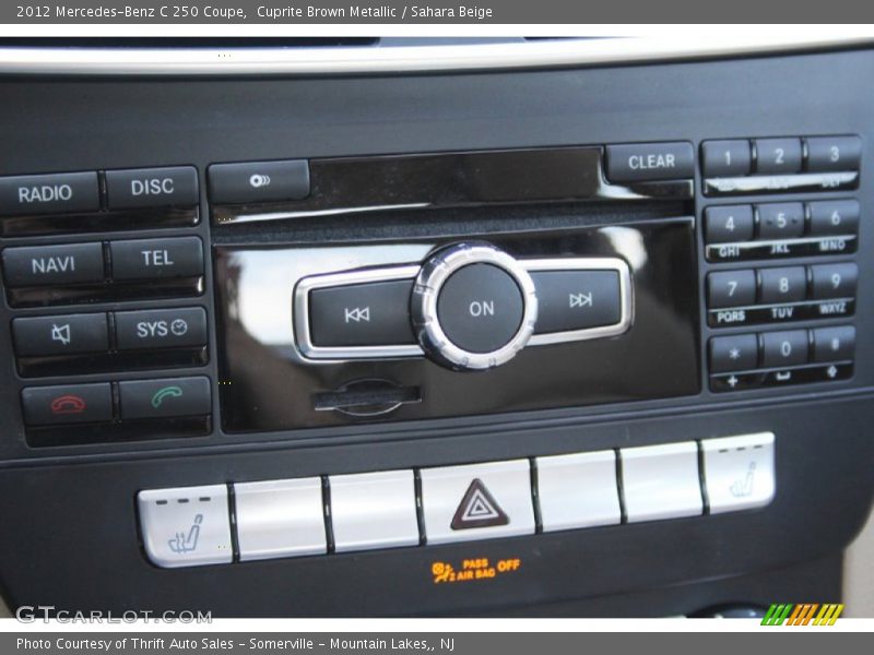 Cuprite Brown Metallic / Sahara Beige 2012 Mercedes-Benz C 250 Coupe