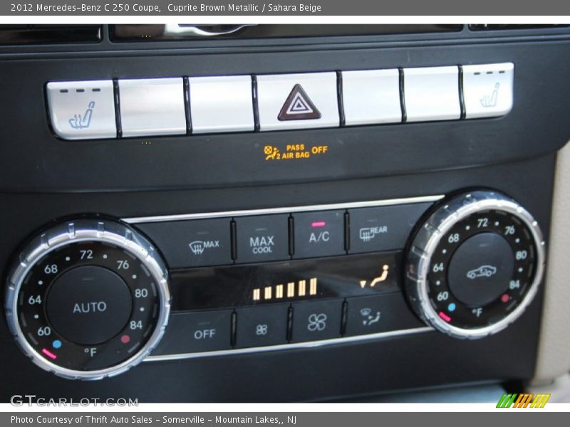 Cuprite Brown Metallic / Sahara Beige 2012 Mercedes-Benz C 250 Coupe
