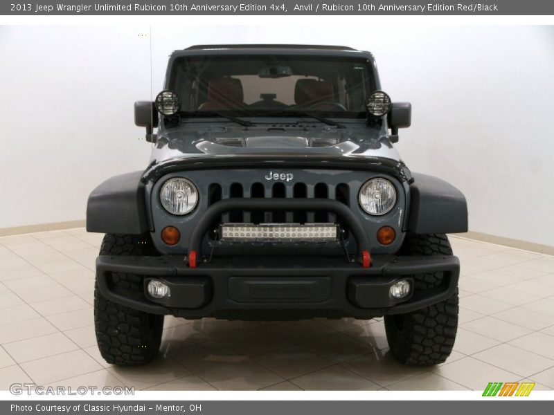 Anvil / Rubicon 10th Anniversary Edition Red/Black 2013 Jeep Wrangler Unlimited Rubicon 10th Anniversary Edition 4x4