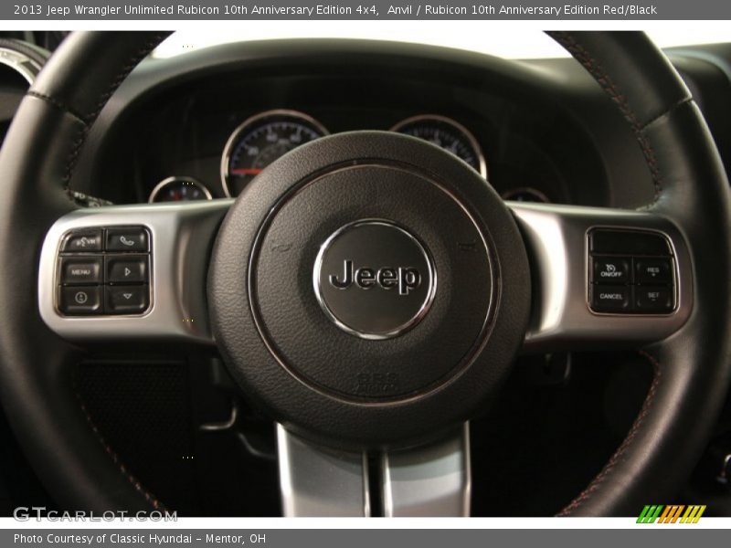 Anvil / Rubicon 10th Anniversary Edition Red/Black 2013 Jeep Wrangler Unlimited Rubicon 10th Anniversary Edition 4x4