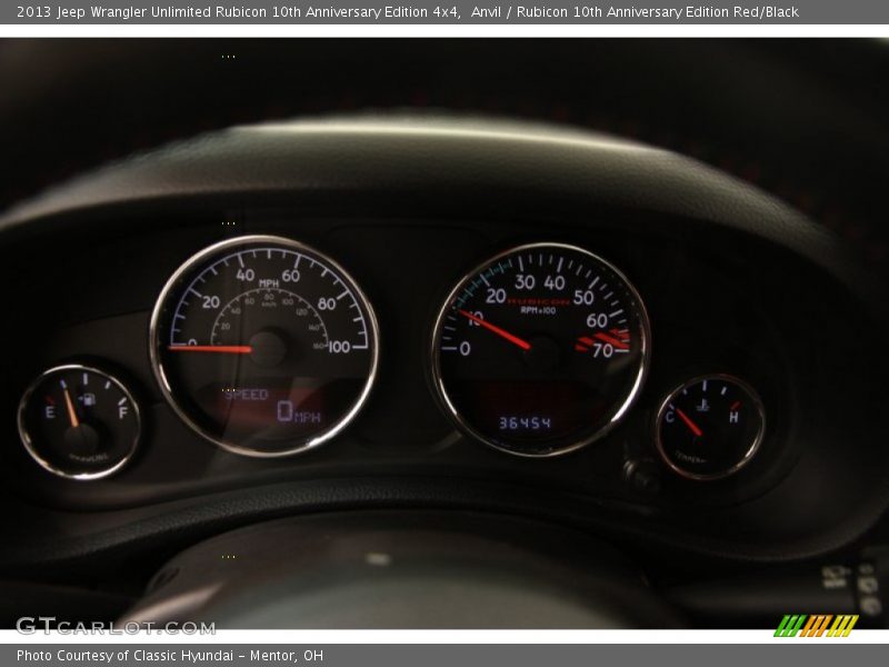 Anvil / Rubicon 10th Anniversary Edition Red/Black 2013 Jeep Wrangler Unlimited Rubicon 10th Anniversary Edition 4x4