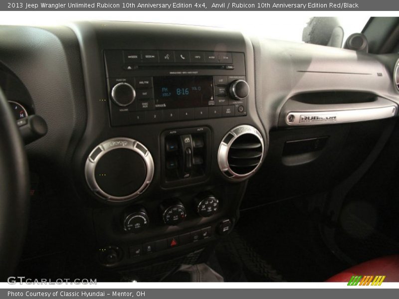 Anvil / Rubicon 10th Anniversary Edition Red/Black 2013 Jeep Wrangler Unlimited Rubicon 10th Anniversary Edition 4x4