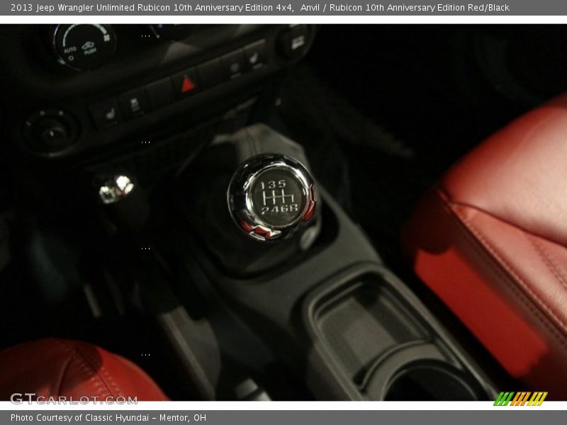 Anvil / Rubicon 10th Anniversary Edition Red/Black 2013 Jeep Wrangler Unlimited Rubicon 10th Anniversary Edition 4x4