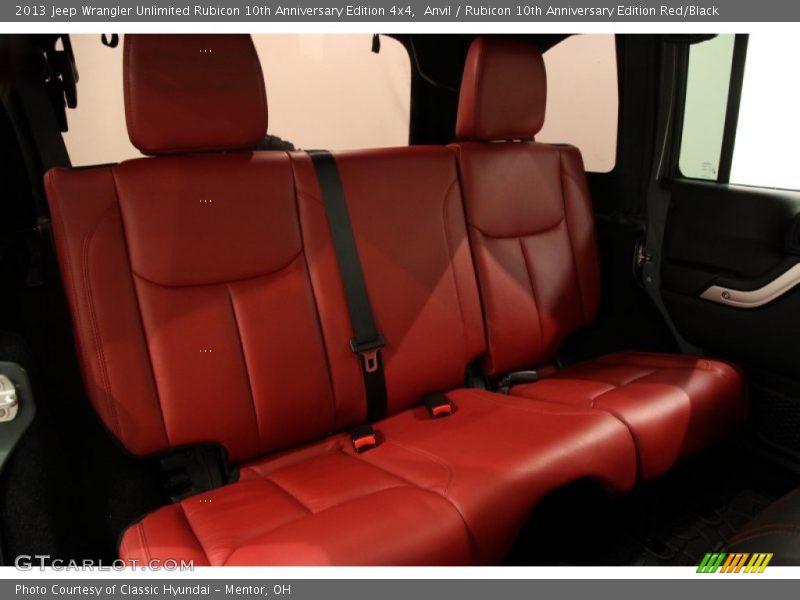 Anvil / Rubicon 10th Anniversary Edition Red/Black 2013 Jeep Wrangler Unlimited Rubicon 10th Anniversary Edition 4x4