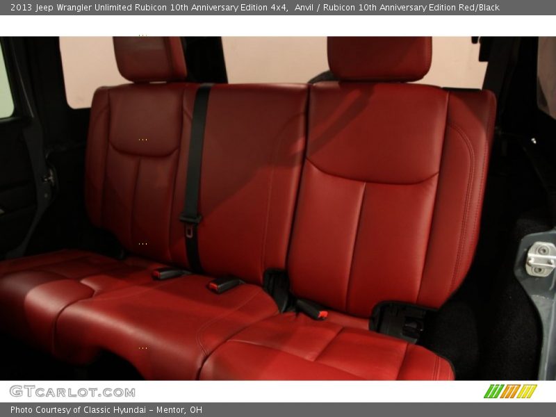 Anvil / Rubicon 10th Anniversary Edition Red/Black 2013 Jeep Wrangler Unlimited Rubicon 10th Anniversary Edition 4x4