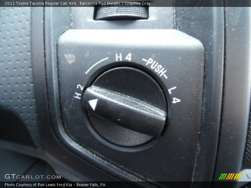 Barcelona Red Metallic / Graphite Gray 2011 Toyota Tacoma Regular Cab 4x4