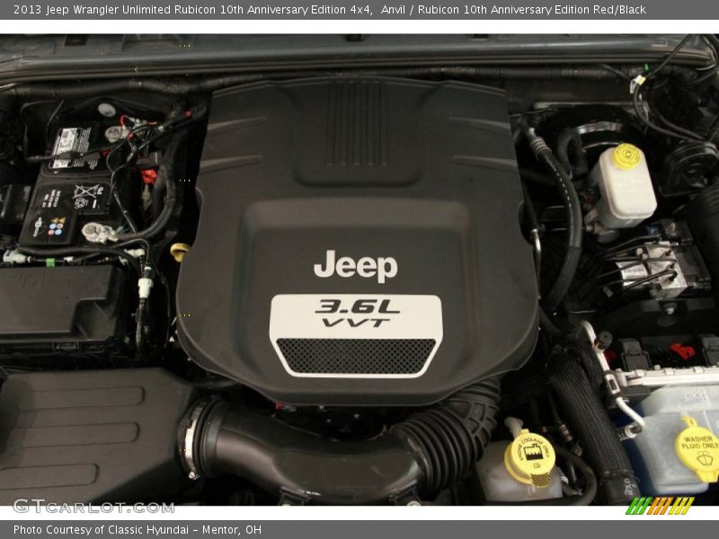 Anvil / Rubicon 10th Anniversary Edition Red/Black 2013 Jeep Wrangler Unlimited Rubicon 10th Anniversary Edition 4x4