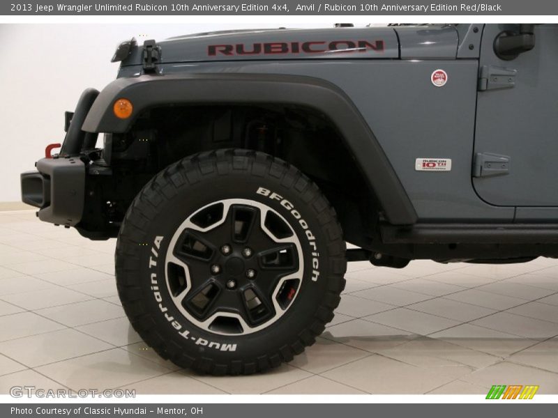 Anvil / Rubicon 10th Anniversary Edition Red/Black 2013 Jeep Wrangler Unlimited Rubicon 10th Anniversary Edition 4x4