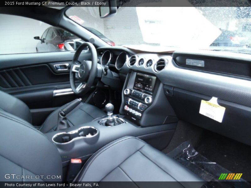 Black / Ebony 2015 Ford Mustang GT Premium Coupe