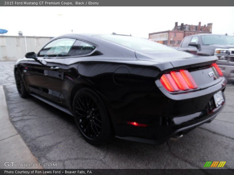 Black / Ebony 2015 Ford Mustang GT Premium Coupe