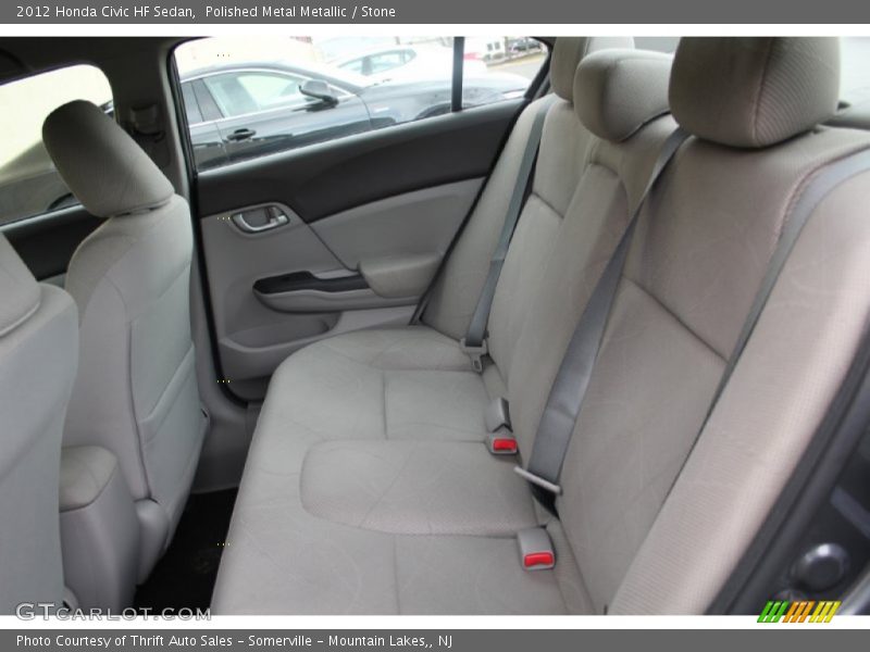 Polished Metal Metallic / Stone 2012 Honda Civic HF Sedan