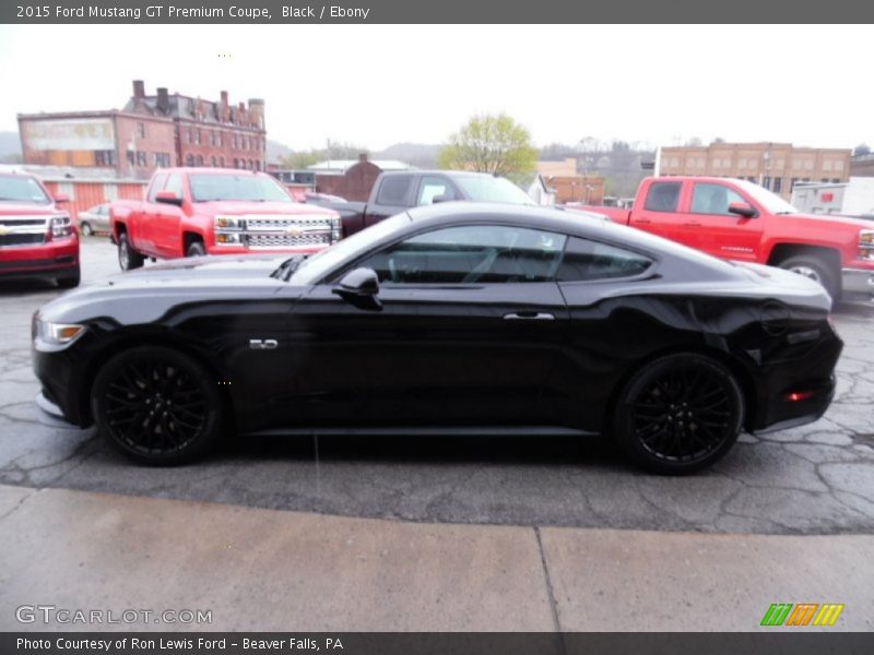 Black / Ebony 2015 Ford Mustang GT Premium Coupe