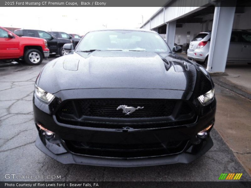 Black / Ebony 2015 Ford Mustang GT Premium Coupe