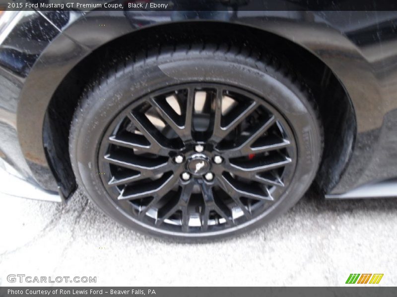 Black / Ebony 2015 Ford Mustang GT Premium Coupe