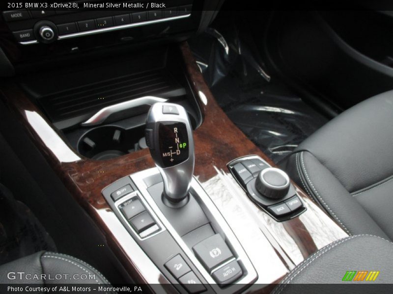 Mineral Silver Metallic / Black 2015 BMW X3 xDrive28i