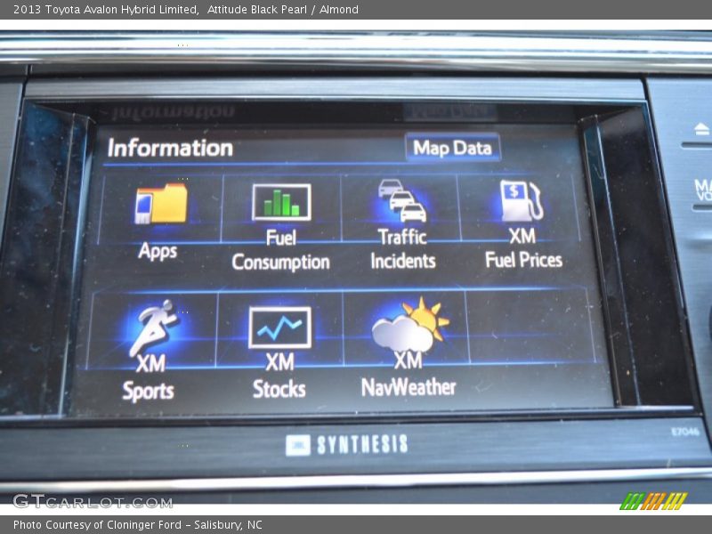 Attitude Black Pearl / Almond 2013 Toyota Avalon Hybrid Limited