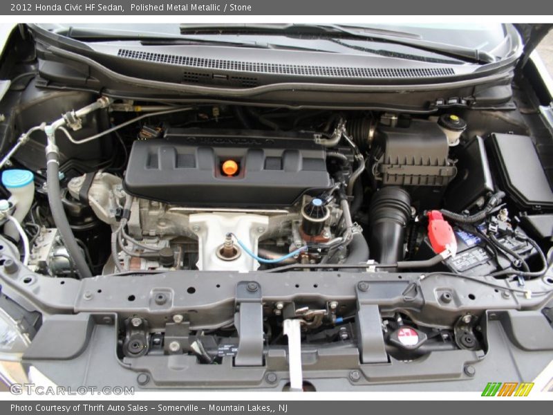 Polished Metal Metallic / Stone 2012 Honda Civic HF Sedan