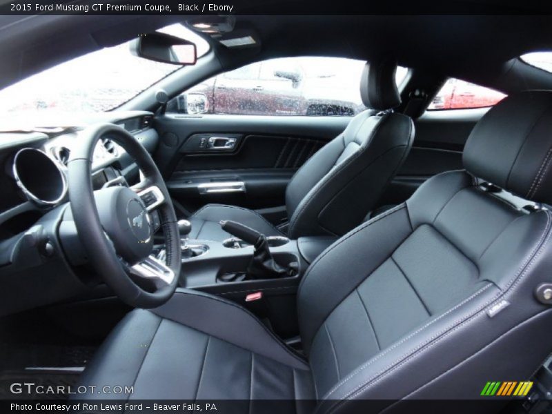 Black / Ebony 2015 Ford Mustang GT Premium Coupe