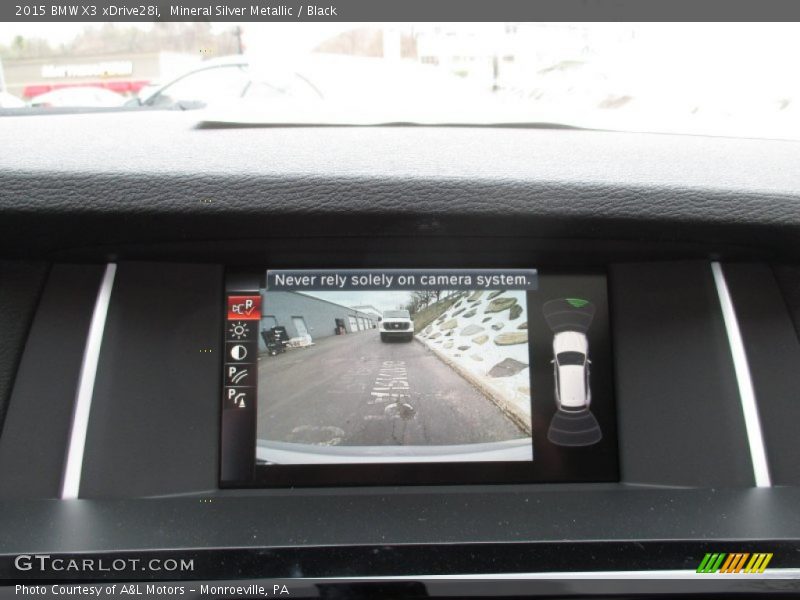 Mineral Silver Metallic / Black 2015 BMW X3 xDrive28i
