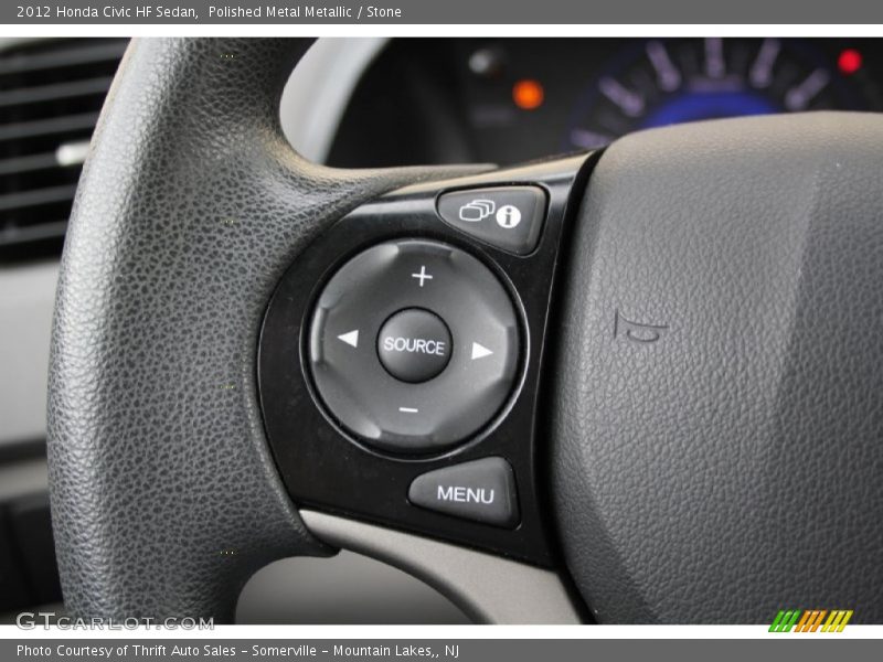 Polished Metal Metallic / Stone 2012 Honda Civic HF Sedan