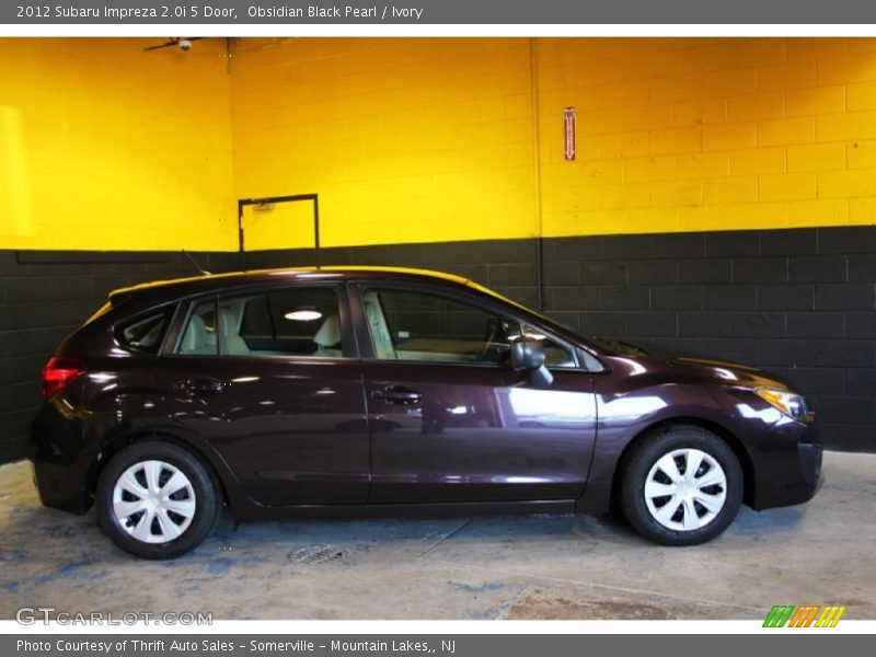 Obsidian Black Pearl / Ivory 2012 Subaru Impreza 2.0i 5 Door